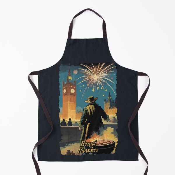 Item preview, Braai Fawkes (#03) [Create a set!] designed and sold by SolidEarthArt.