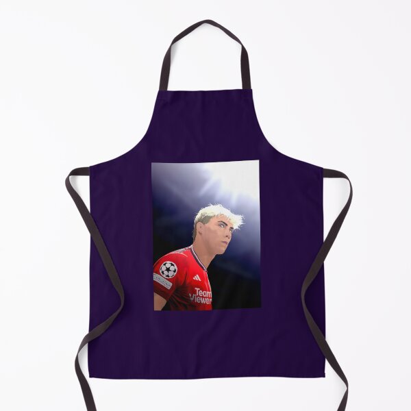 Item preview, Rasmus Hojlund Man Utd Abtstract Illustration Design Portrait designed and sold by VibesAndVision.