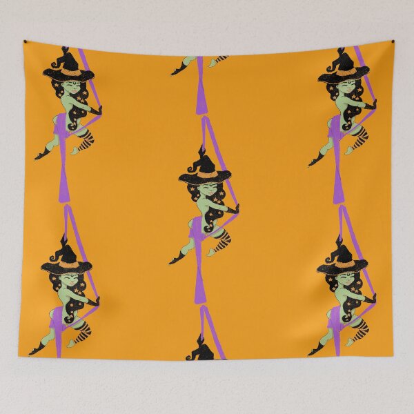 Item preview, Aerialist Witch - Halloween designed and sold by Aurora Gritti.