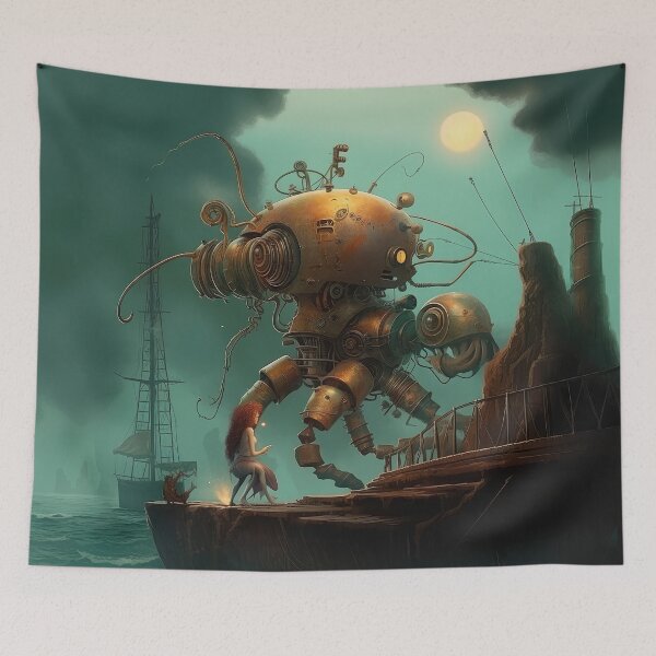 Item preview, Mechanical Monster and Maiden designed and sold by Peter LOPEZ.