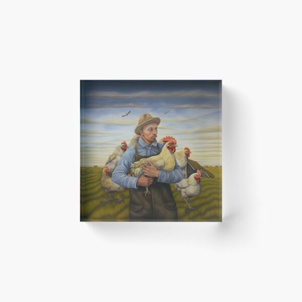 Item preview, Poultryman and Some Chickens Henhouse designed and sold by YoPedro.
