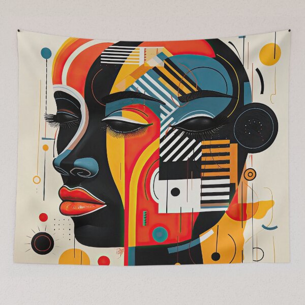 Item preview, African Style Bauhaus Design designed and sold by ArtificialGenes.