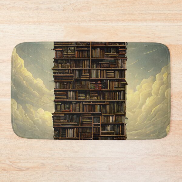 Item preview, Dark bookworm books high-rise building designed and sold by depthsofthemind.