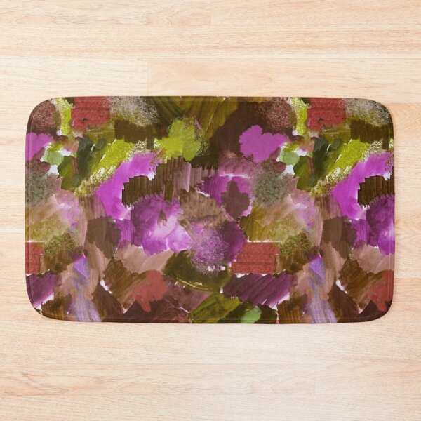 Item preview, Brush strokes and felt tip pen green designed and sold by Alessandro Remo Mazzoni Remotextiles.