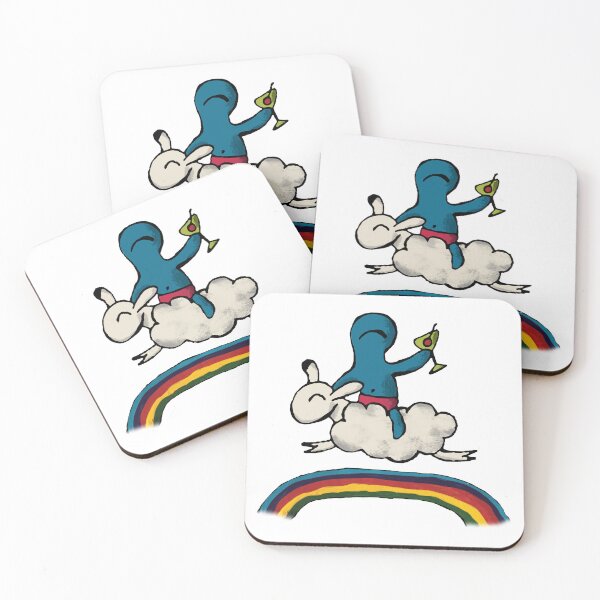Item preview, Daydreaming Cyclops And Fluffy Sheep Over The Rainbow designed and sold by creativevoid.