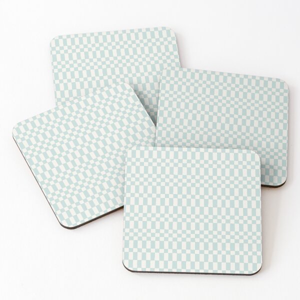 Item preview, Checkery Checkers in Blue designed and sold by Erin Kendal.