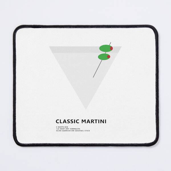 Item preview, Martini Cocktail Minimalist Modern Design designed and sold by ModernAndFunky.