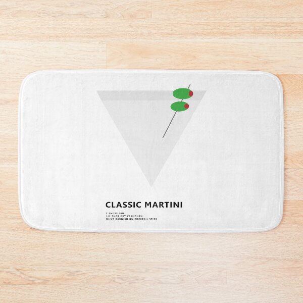 Item preview, Martini Cocktail Minimalist Modern Design designed and sold by ModernAndFunky.