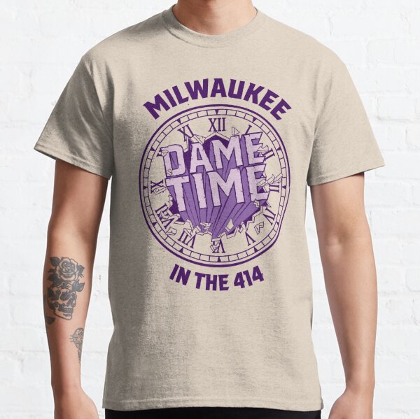 Damian Lillard Bucks Dame Time Giannis Antetokounmpo Vintage Graphic  T-Shirt