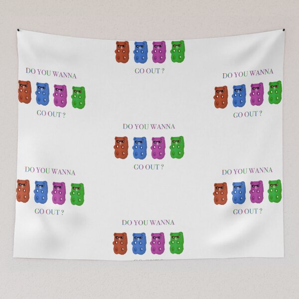 Item preview, Do You Wanna Go Out? Design by ZeesDesign on Redbubble designed and sold by ZEESDESIGN.