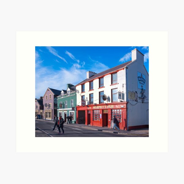 Item preview, Walking The Sunny Streets Of Dingle Ireland designed and sold by Mark Tisdale Art.