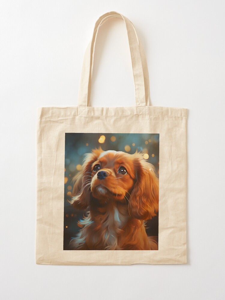 Cavalier King Charles Spaniel Shoulder Bag - Ruby Puppy Cavalier King Charles Spaniel Shoulder Bag - Ruby Puppy