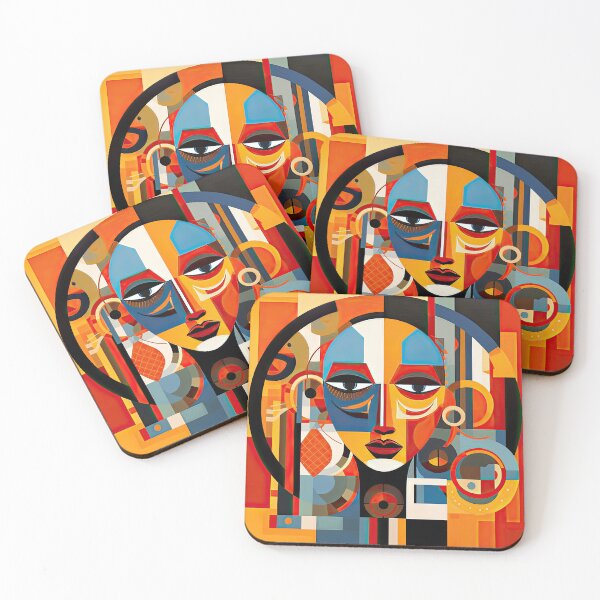 Item preview, African Style Bauhaus Design designed and sold by ArtificialGenes.