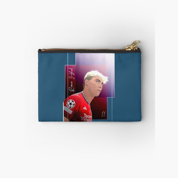 Item preview, Rasmus Hojlund Man Utd Square Background Transparrent Illustration designed and sold by VibesAndVision.