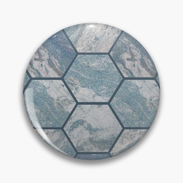 Item preview, Hexagon tile marble gray designed and sold by Alessandro Remo Mazzoni Remotextiles.