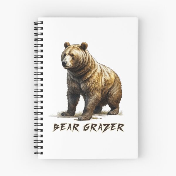 Item preview, bear grazer designed and sold by Okizz.