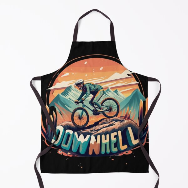 Item preview, Retro Downhill Mountain Biking designed and sold by blakfrog.
