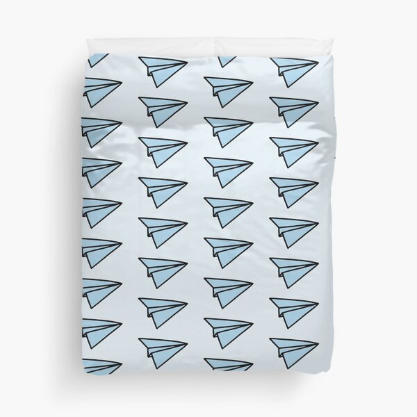 Artikel-Vorschau von Blue Paper Airplane, designt und verkauft von Lil-Bit-Batty.