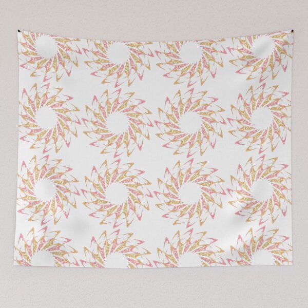 Item preview, Red and yellow mandala designed and sold by Meo Design.
