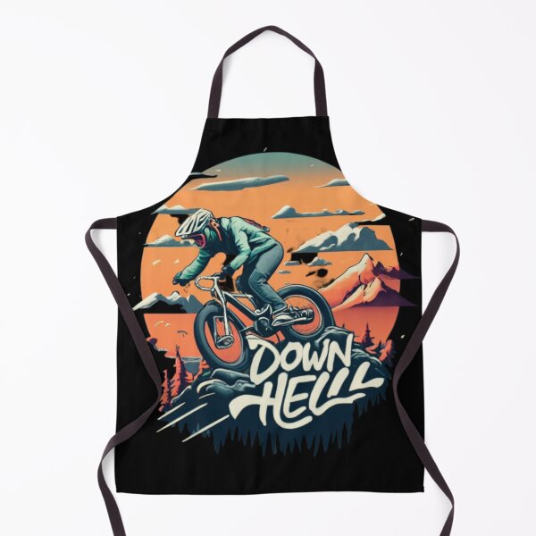 Item preview, Retro Downhill Mountain Biking designed and sold by blakfrog.