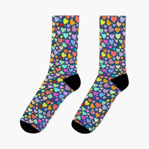 Item preview, colorful heart pattern designed and sold by wpws.
