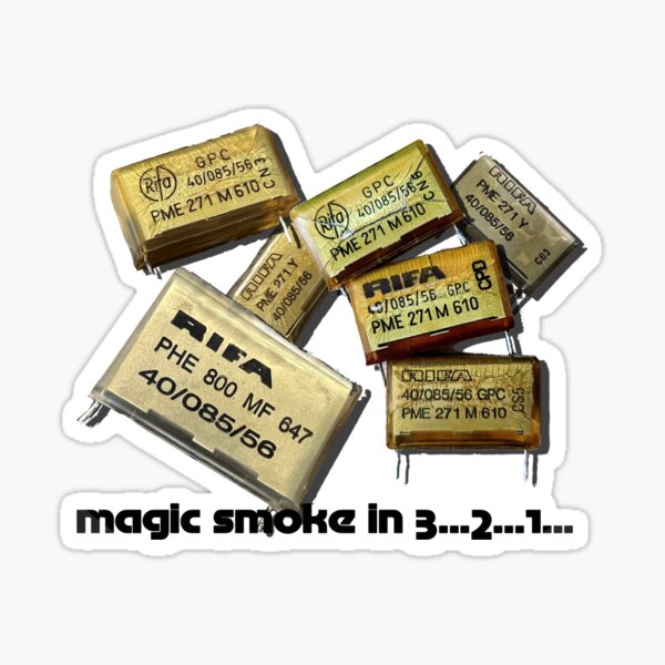 Item preview, Vintage Computing: RIFA Magic Smoke designed and sold by microbmen.