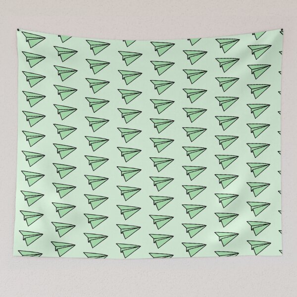 Artikelvorschau, Green Paper Airplane entworfen und verkauft von Lil-Bit-Batty.