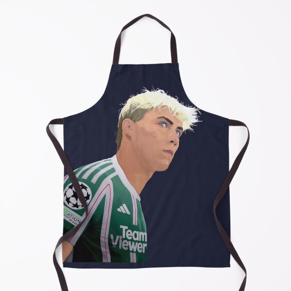 Item preview, Rasmus Hojlund Man Utd and Denmark Player Illustration Portrait Transparrent designed and sold by VibesAndVision.