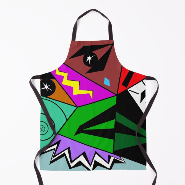 Item preview, Abstract Patchwork Face Art  designed and sold by Barrett York.