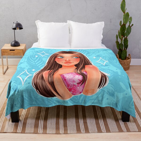 Item preview, chica tropical designed and sold by Kalaidas-Art.