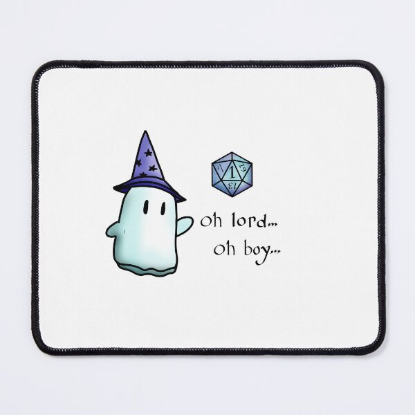 Item preview, Wizard Dnd Ghost tira un Nat 1 designed and sold by Blueyunknown.