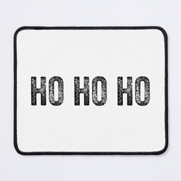 Item preview, Ho Ho Ho - Merry Christmas (Black Text) designed and sold by STUDIO-72.