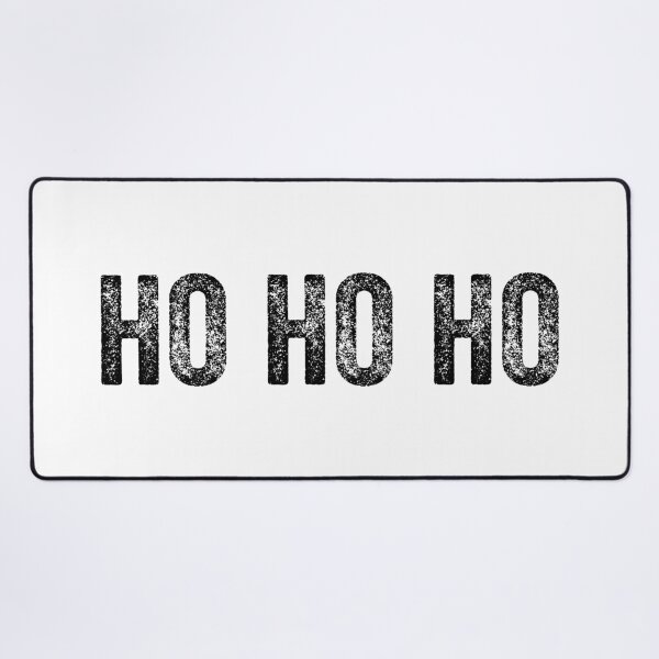 Item preview, Ho Ho Ho - Merry Christmas (Black Text) designed and sold by STUDIO-72.