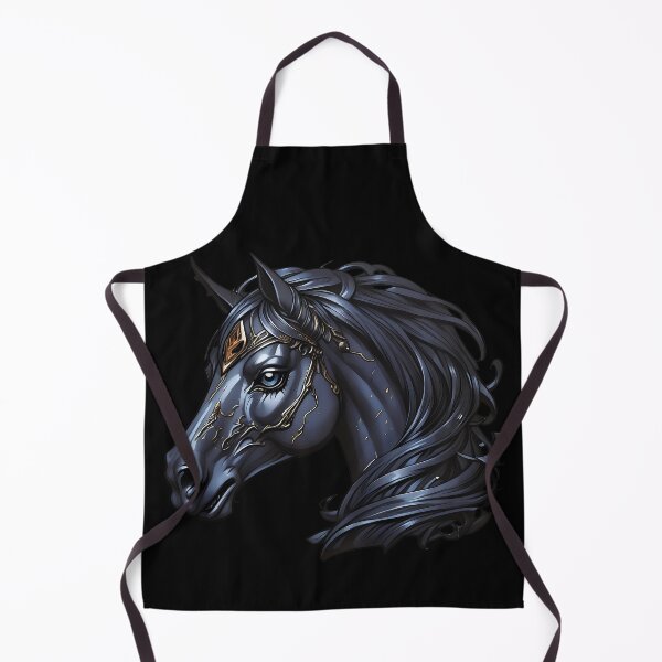 Item preview, Dark wraith horse portrait designed and sold by twisted-dot.