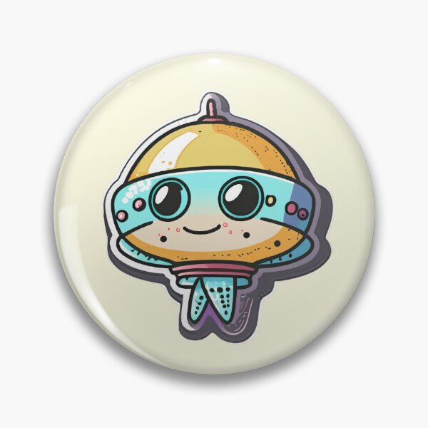 Item preview, tiny colorful alien designed and sold by NazarliNigar.