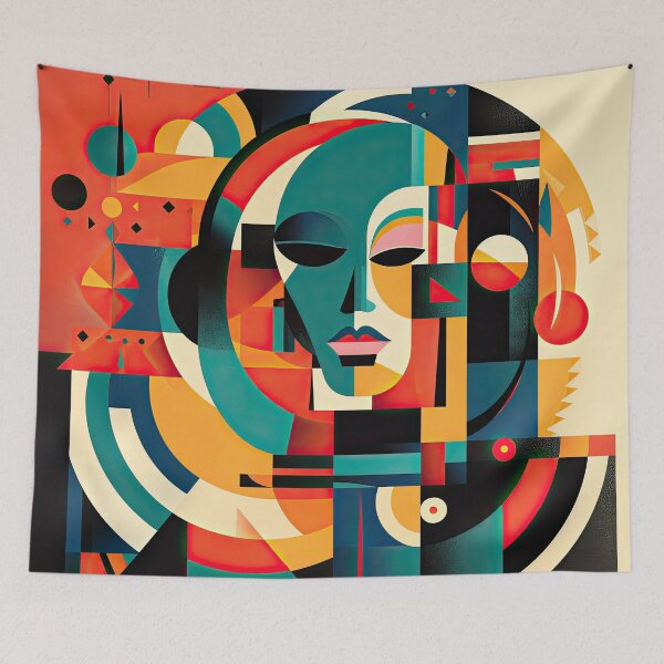 Item preview, African Style Bauhaus Design designed and sold by ArtificialGenes.