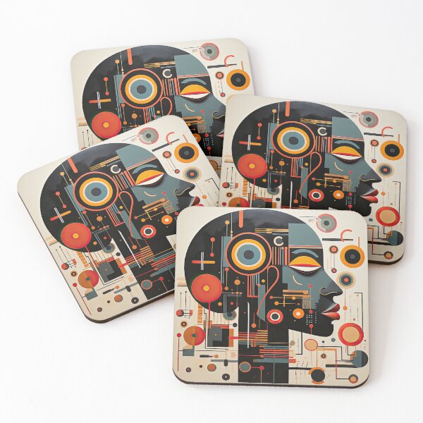 Item preview, African Style Bauhaus Design designed and sold by ArtificialGenes.