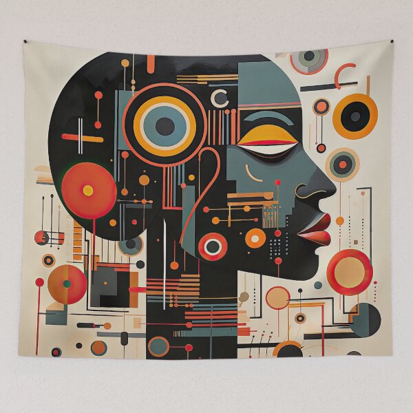 Item preview, African Style Bauhaus Design designed and sold by ArtificialGenes.