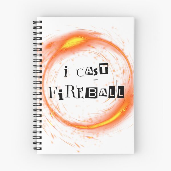 Item preview, I Cast Fireball Dnd T-shirt designed and sold by mattbernal1.