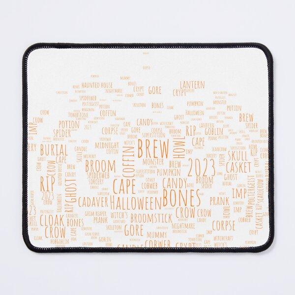 Item preview, Pumpkin shape haloween words designed and sold by AndrewWorld.