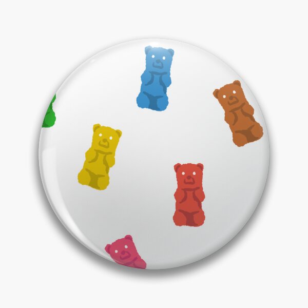 Item preview, Gummy Bear Pattern Design by ZeesDesign on Redbubble designed and sold by ZEESDESIGN.