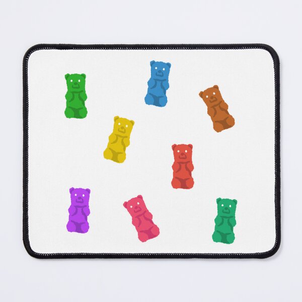 Item preview, Gummy Bear Pattern Design by ZeesDesign on Redbubble designed and sold by ZEESDESIGN.