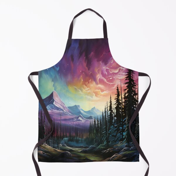 Item preview, Aurora borealis light landscape 1 designed and sold by Art by Lilia.