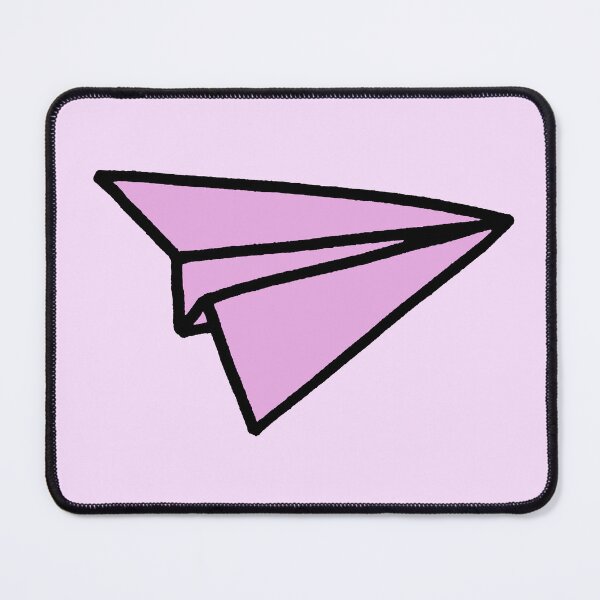 Item preview, Pink Paper Airplane designed and sold by Lil-Bit-Batty.