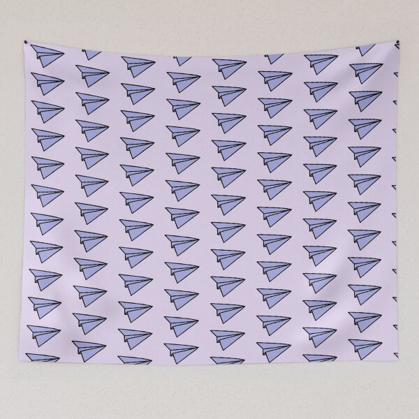 Artikelvorschau, Purple Paper Airplane entworfen und verkauft von Lil-Bit-Batty.