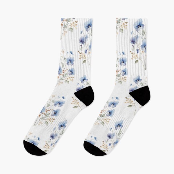 Item preview, Blue Pansies designed and sold by Peonysunday.