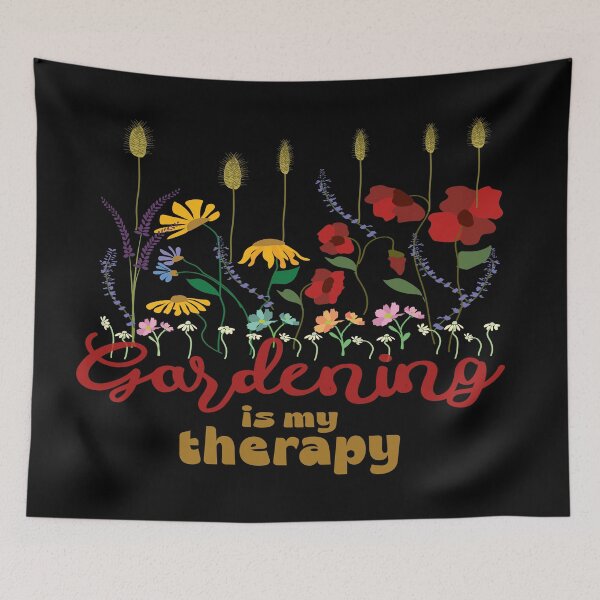 Item preview, Gardening is my therapy designed and sold by Colorfulman.