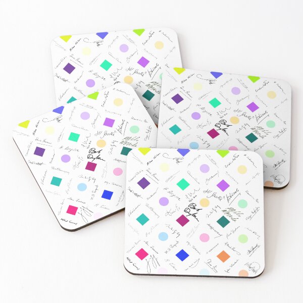 Item preview, Nobel Prize for Literature Signatures (Tokyo Neon) designed and sold by kanjidesign.