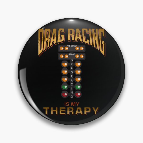 Item preview, Drag Racing Is My Therapy Funny Racing Cars Racecar Racetrack Car  designed and sold by CarantinedChaos.