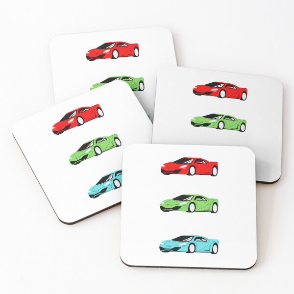 Item preview, Cars Design Red,Green And Blue Colors designed and sold by Designfs.